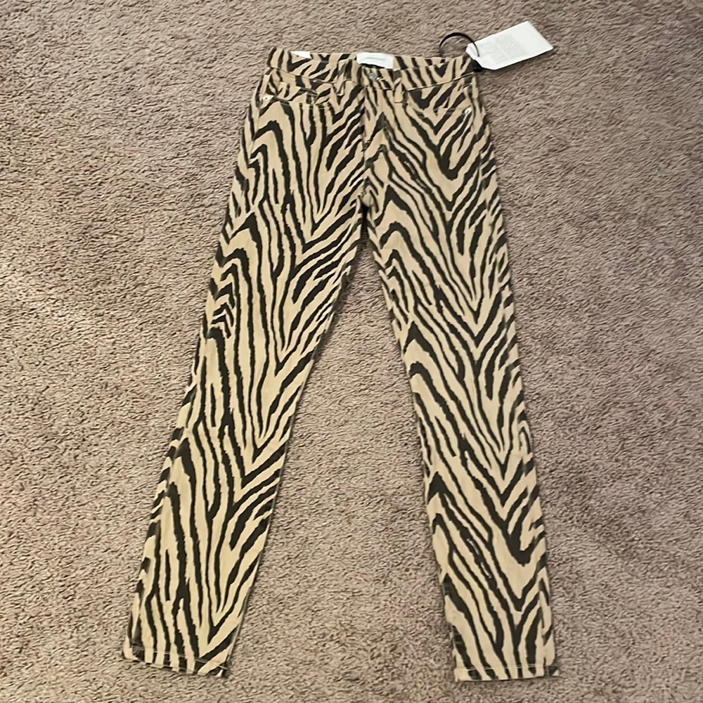 Current/Elliott zebra print pants